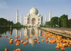 Vista del Taj Mahal de Unbekannt Unbekannt